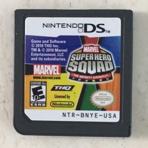 Marvel Superhero Squad The Infinity Gauntlet Nintendo DS Game Superheroes